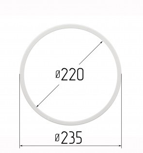 Кольцо протекторное 220 мм